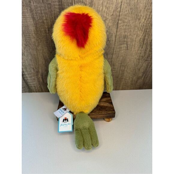 Jellycat Budgeby Parrot Bird NEW!  FAST SHIP Collectible Plush - Picture 7 of 10